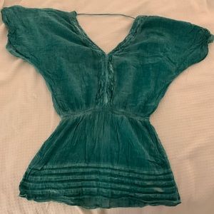 Sofia by Vix Teal Swim Coverup
